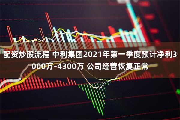 配资炒股流程 中利集团2021年第一季度预计净利3000万-4300万 公司经营恢复正常